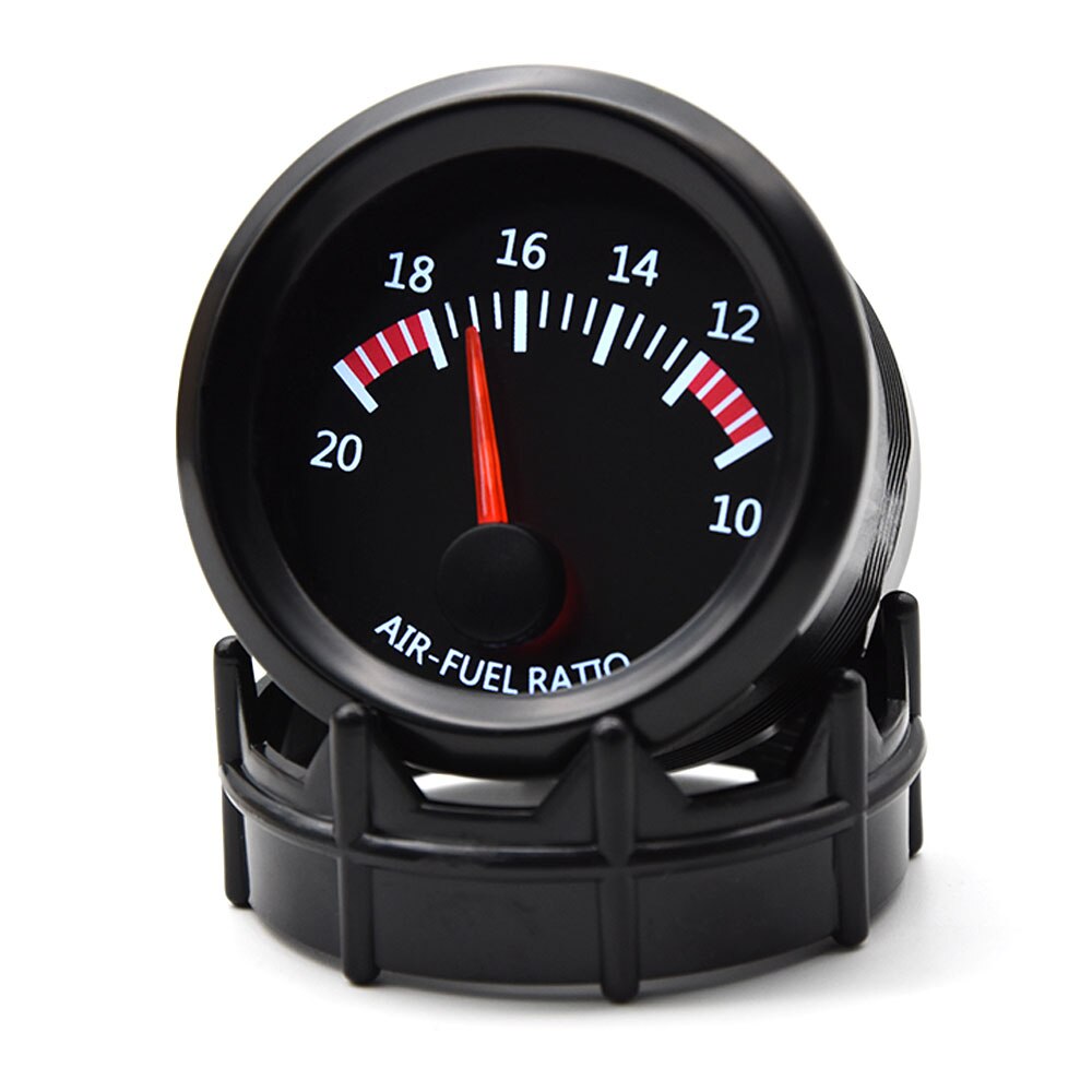 AD Digital 52mm Auto Air Fuel Ratio Gauge + Voltmeter volt Meter Indicator Smoked With Narrowband O2 Oxygen Sensor 0258006028: Gold