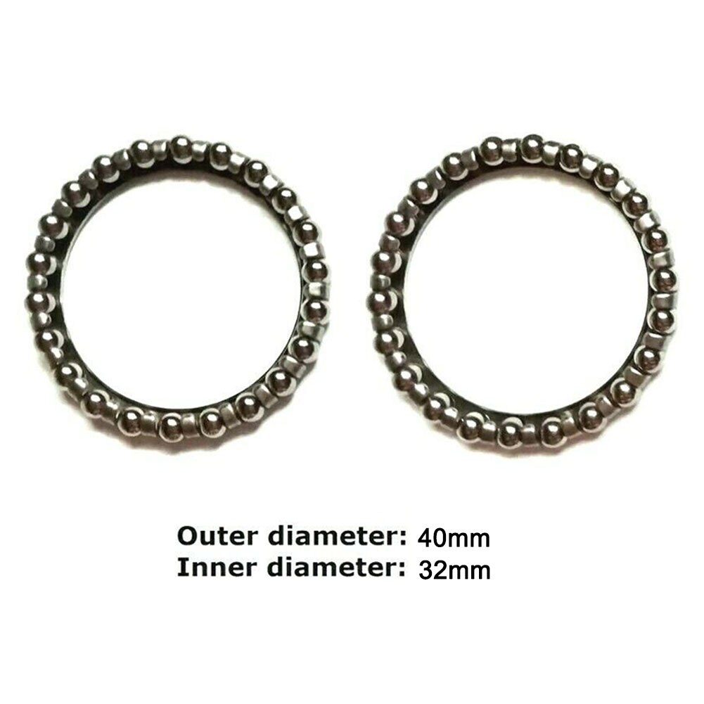 4 Pcs Bicycle Bike 44mm Headset Caged Ball Bearing Race Cycling Headset Bearing Bicycle Accessories