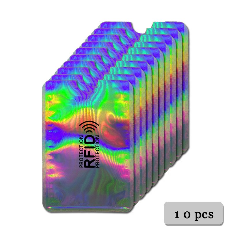 Anti Rfid Kaarthouder Portemonnee Blokkeren Reader Lock Bank Kaarthouder Id Bank Card Case Aluminium Bescherming