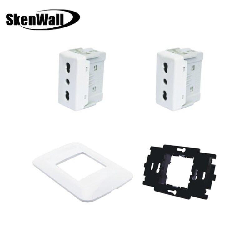 118 typ pc panel italiensk standard israelisk väggbrytare dold italiensk standard eluttag med usb