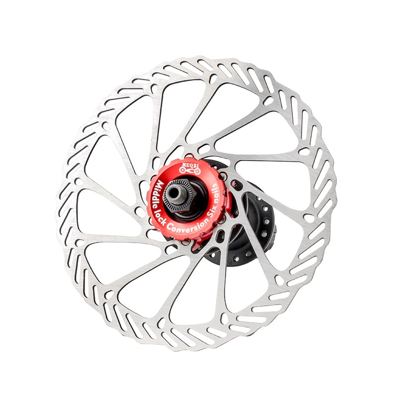 Mtb Mountainbike Fiets Hubs Schijf Seat Schijfrem Conversie Base Adapter 44Mm Hub Center Loc Schijfremrotor zes Nagel Disc