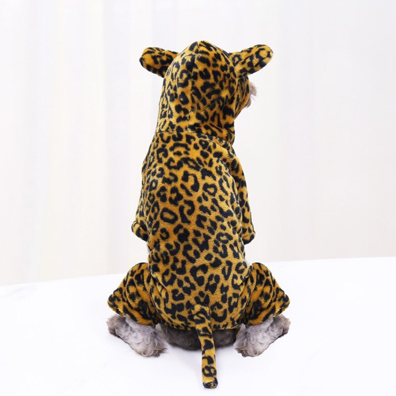 Ropa de gato, traje con estampado de leopardo, ropa para disfraz de gato, ropa divertida para ropa de Halloween, disfraz para de gato