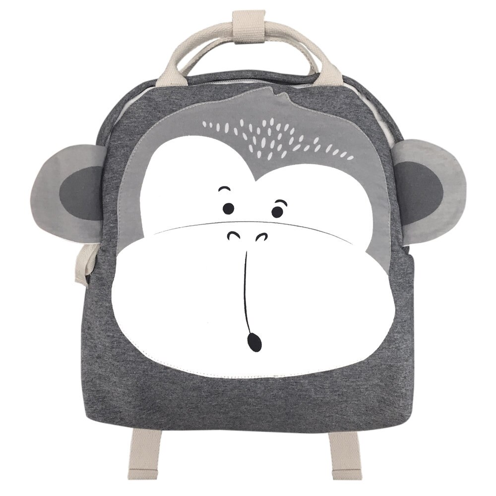 Durable animal backpacks For Children Kids Schoolbag/Soft bag: monkey