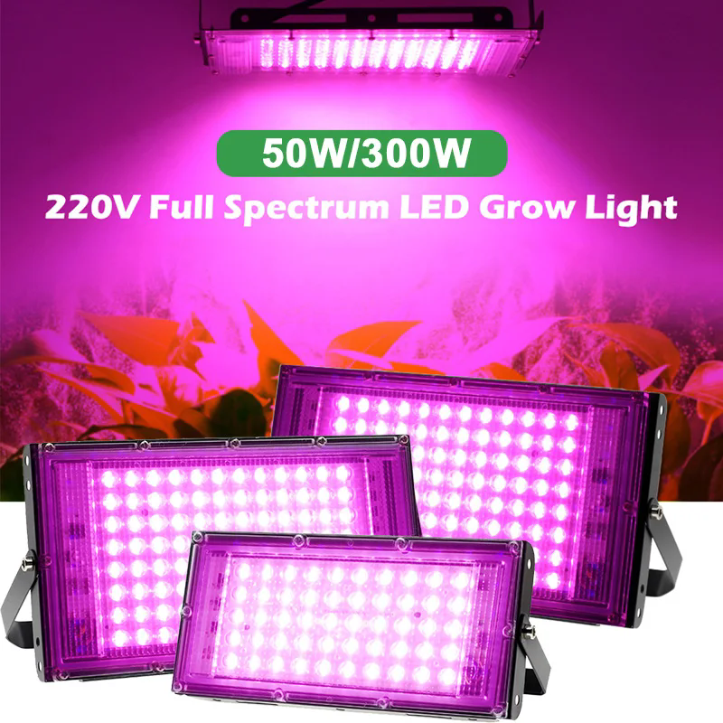 Full Spectrum LED Grow Light Phyto Lamp AC 220V 50... – Grandado