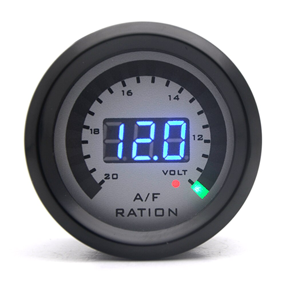 52mm Air Fuel Ratio Gauge With Narrowband O2 Oxygen Sensor Car Gauge Digital Display Fit for 12V Car OEM: 0258006028: Without sensor