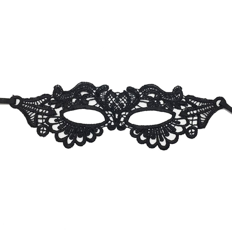 Svart sexy blondere maske maskerade maske til karneval halloween mardi øyemaske halv ansikt ball fest masker festlig festutstyr: misligholde tittel