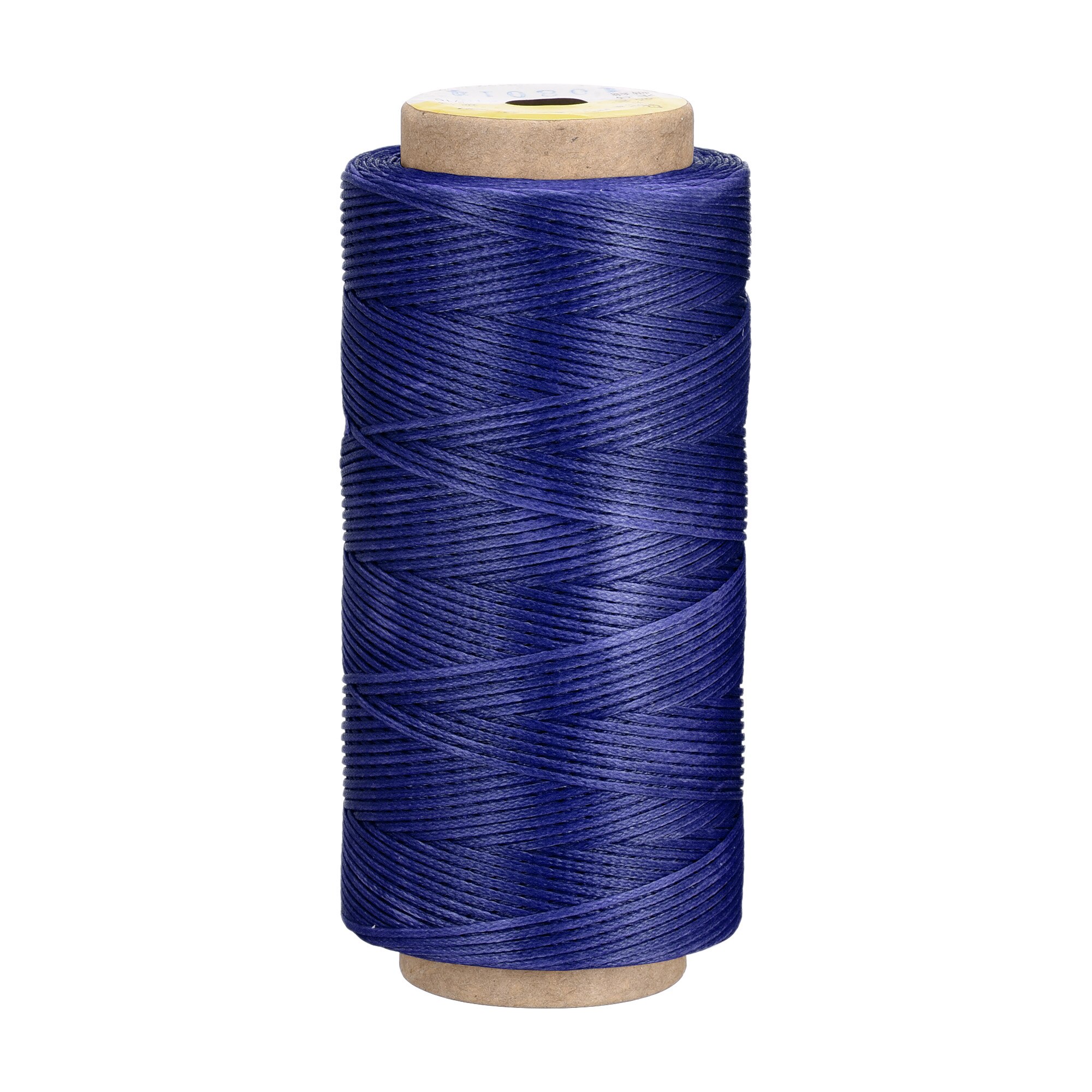 Uxcell Lederen Naaigaren 186 Meter 210D/1Mm Polyester Gewaxt Koord Voor Handmatig Naaien, Donkerblauw