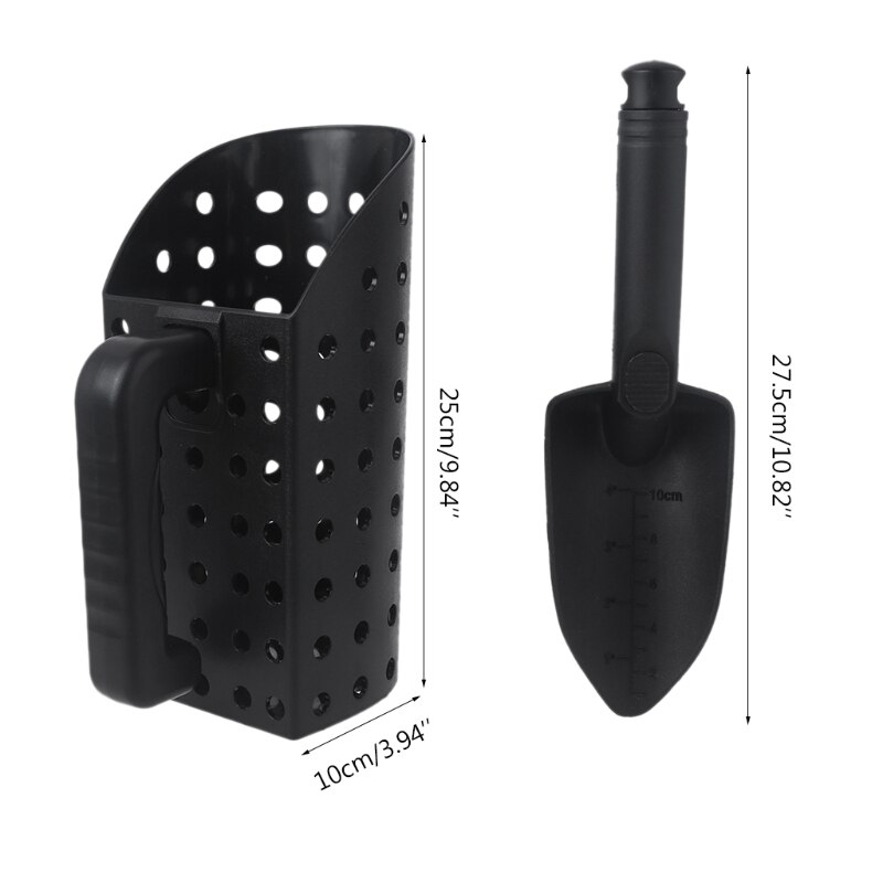 Metal Detector Sand Scoop and Shovel Set Digging Tool Accessories for Underground Metal Detecting Gold Treasure Detector