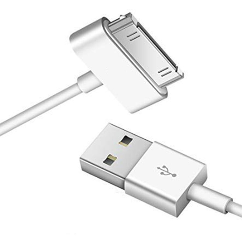 Nyfundas-cabo carregador usb de 30 pinos para apple iphone, carregador para iphone 4, 3 peças, 3gs, ipod nano, ipad 2, 3, iphone 4, 4s, 1m