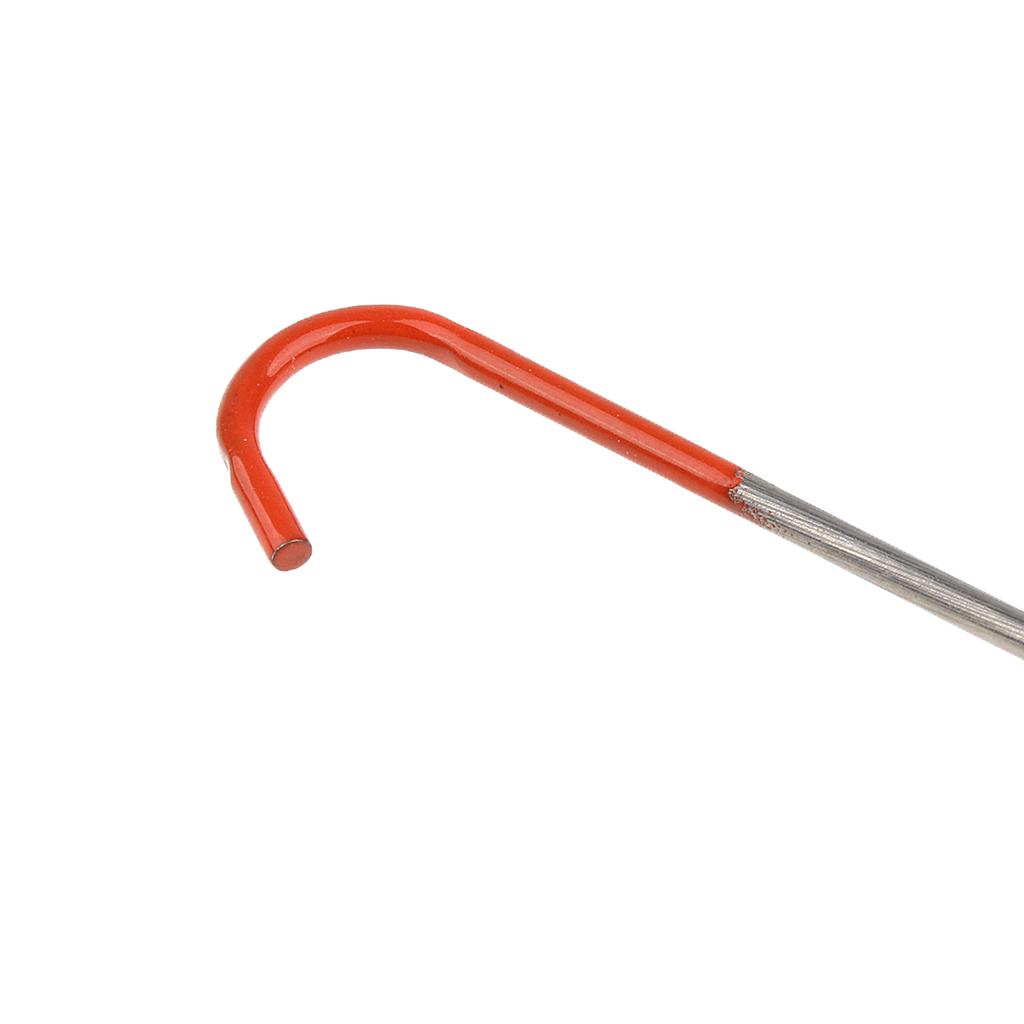 6 stück 130mm outdoor-zeltnägel, rostfrei, für campingpavillons