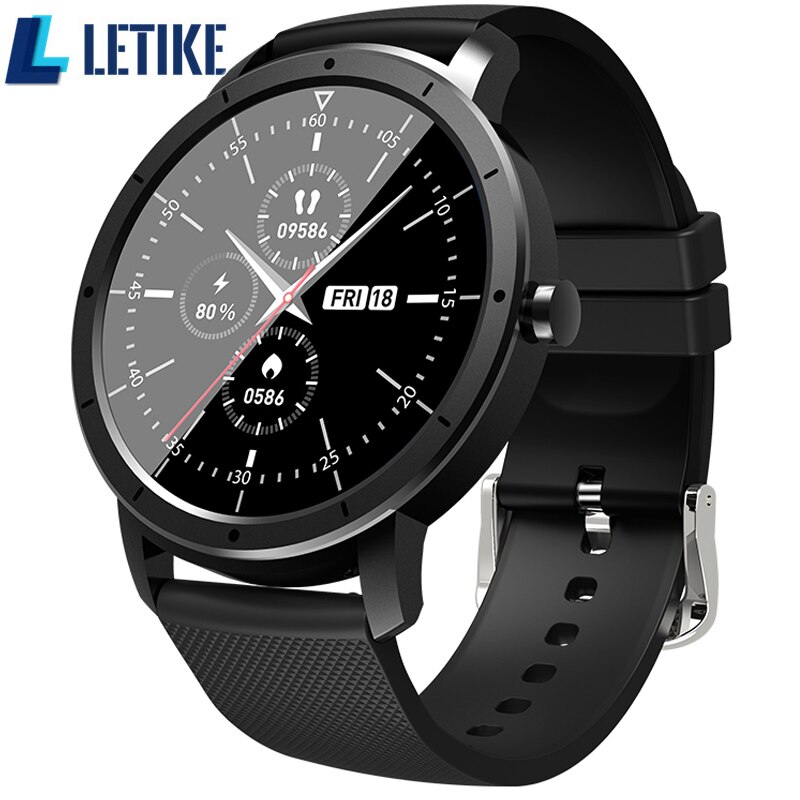 Letike HW21 Smart Horloge Android Ios Fitness Horloge IP68 Waterdichte Bluetooth Sleep Monitor Hartslag Tracker Smartwatch Pk W46