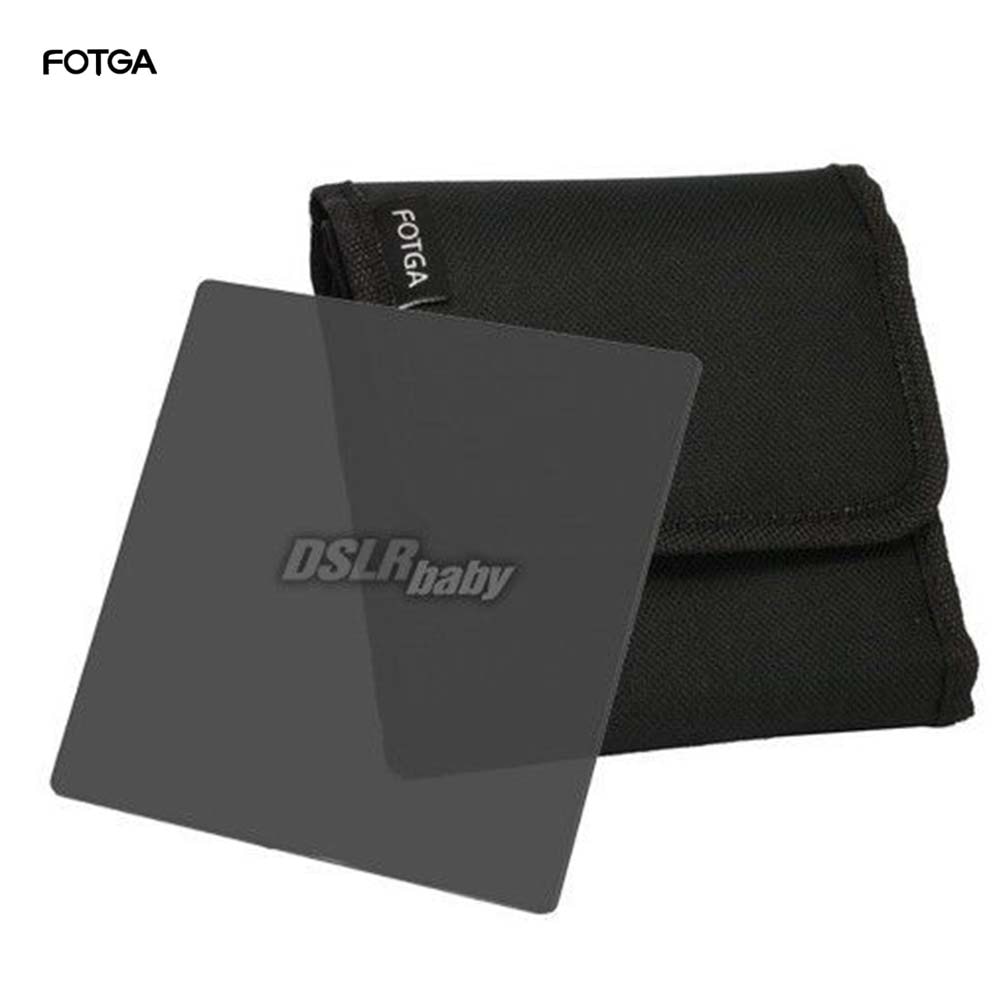 Fotga 101mm Breed Vierkante Neutrale Dichtheid Volledige ND2/ND4/ND8 Filter voor Matte Box Houder 4 x 4"