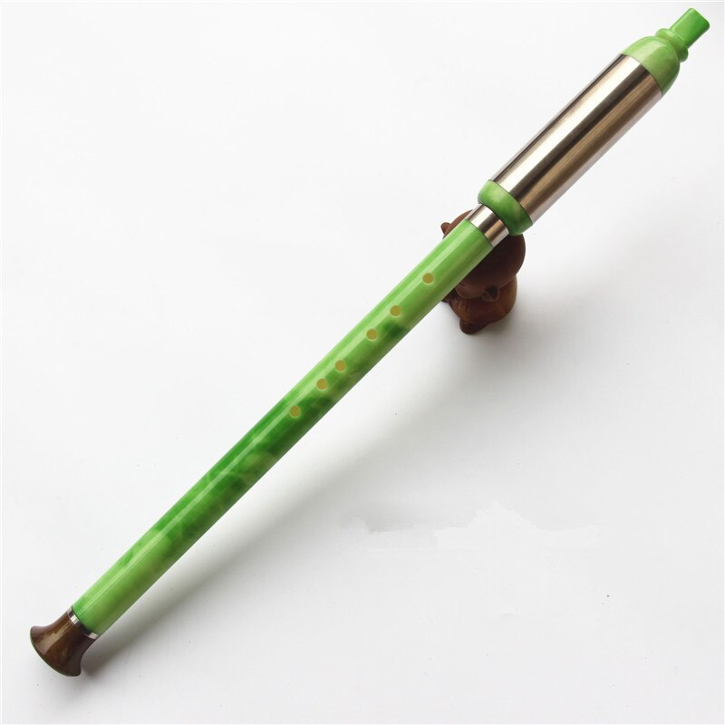 Efterligning jade fløjte bawu lodret fløjte flauta bau håndlavet musikinstrument g / f nøgle træblæs flautas ba-wu