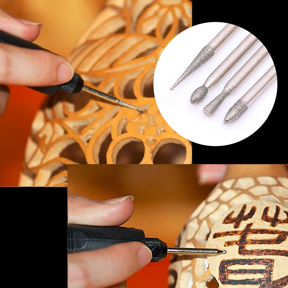 Power Tools Accessoires Roterend Gereedschap Diamond Burs Slijpschijf 2.35/3 Mm Schacht Van 30 Stuks Voor Dremel Gereedschap accessoires