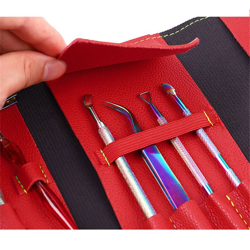 4/8Pcs Nail Tools Sets Steel Nail Clippers Pedicure Kit Multifunctional Portable Manicure Cutter Nail