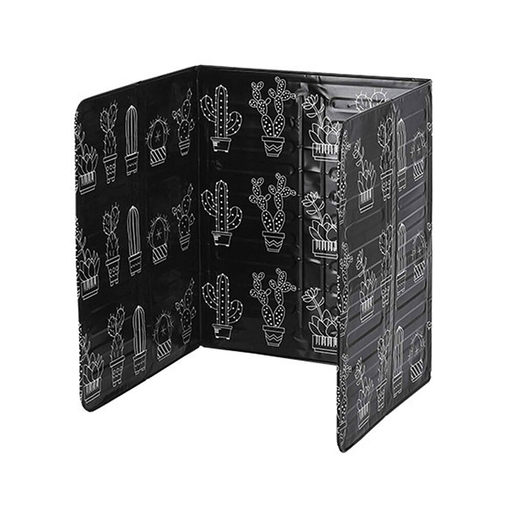 Protection Aluminium Foil Stop Oil Splatter Guard Plate Baffle Heat Quarantine Board Separator Gas Stove Splash Proof Tools: B