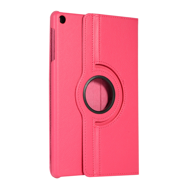 Case for Samsung Galaxy Tab A 10.1 T510 T515 SM-T510 SM-T515 Rotating Cover Tablet Funda for Samsung Tab A 10.1 Case: Rose Red