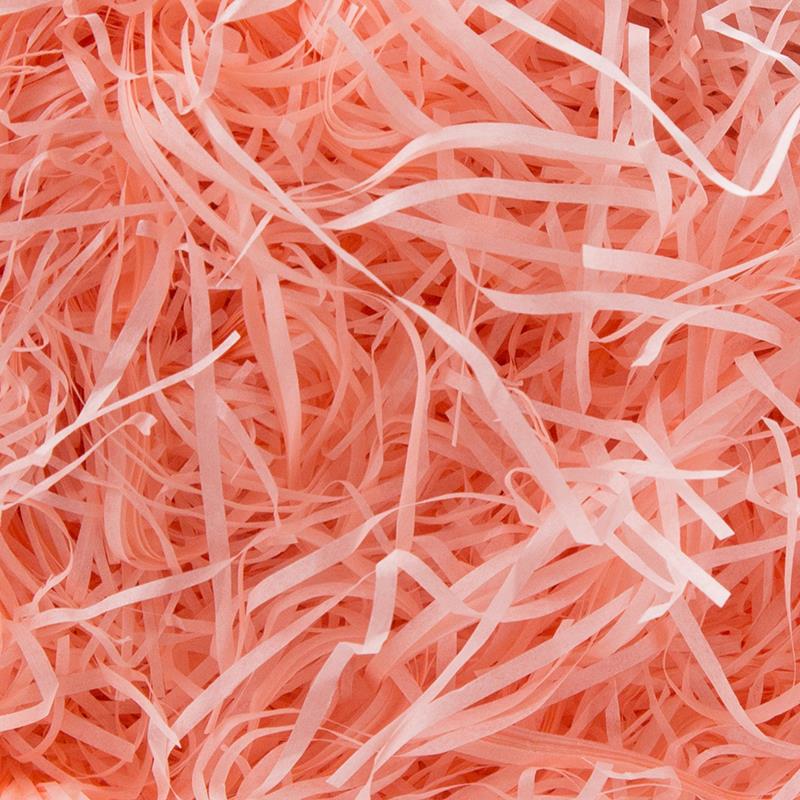 50g/ poser med strimlet raffiapapirfyllstoff, fargerikt raffiastrå til fylling av esker, bryllupsfestemballasjedekorasjon: Lysegrønn