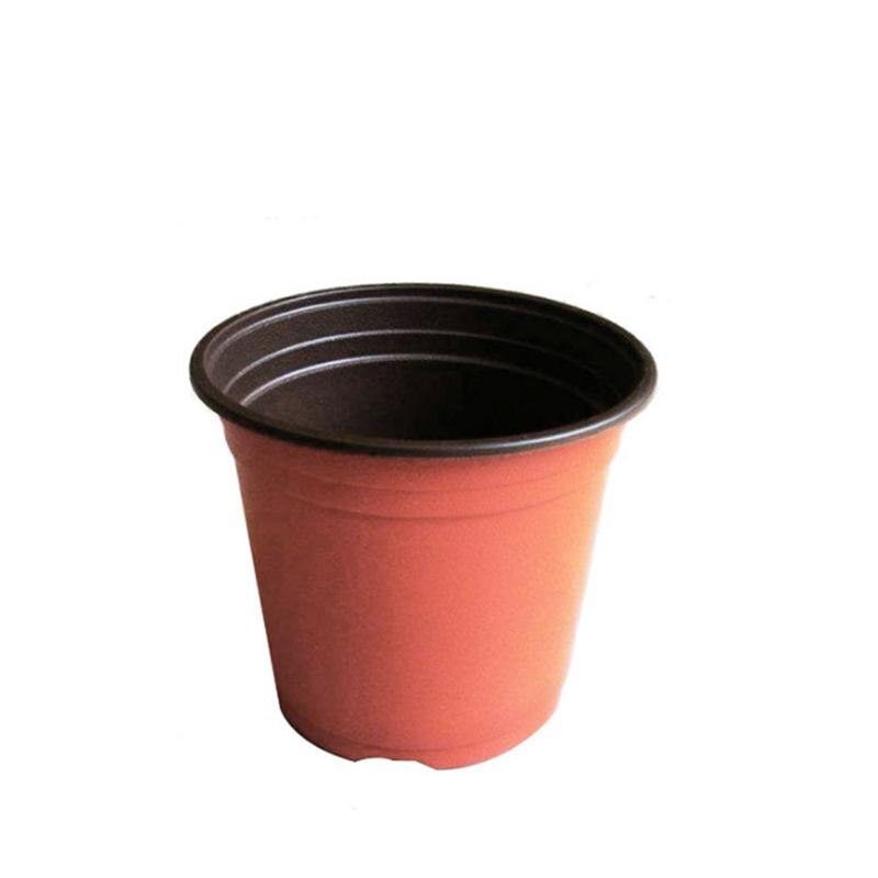 Winomo 100 Pcs Bloempotten Plant Pot Lichtgewicht Plastic Planter Kwekerij Zaailingen Pot Bloem Plant Container Zaad Starten Potten