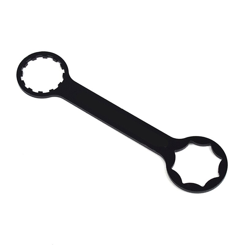 Fiets trapas sleutel trapas gereedschap inkeping installatie gereedschap verwijderaar reparatie voor fiets fiets voorvork verwijderaar: Default Title