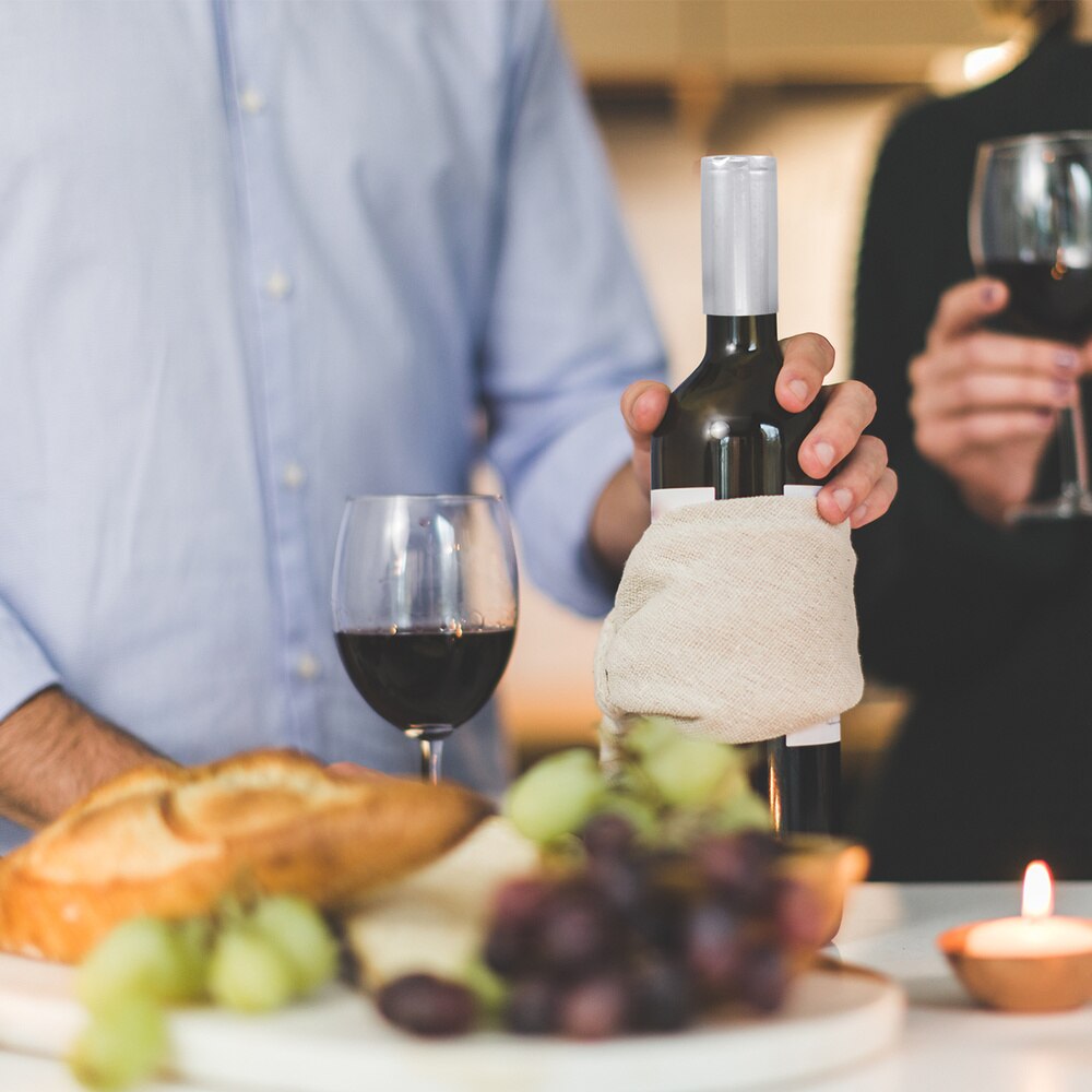 100pcs Portable Lightweight Durable Practical Plastic Wine Bottle Caps Bottle Capsules Stopper Heat Shrink Sealing Bottle Cap