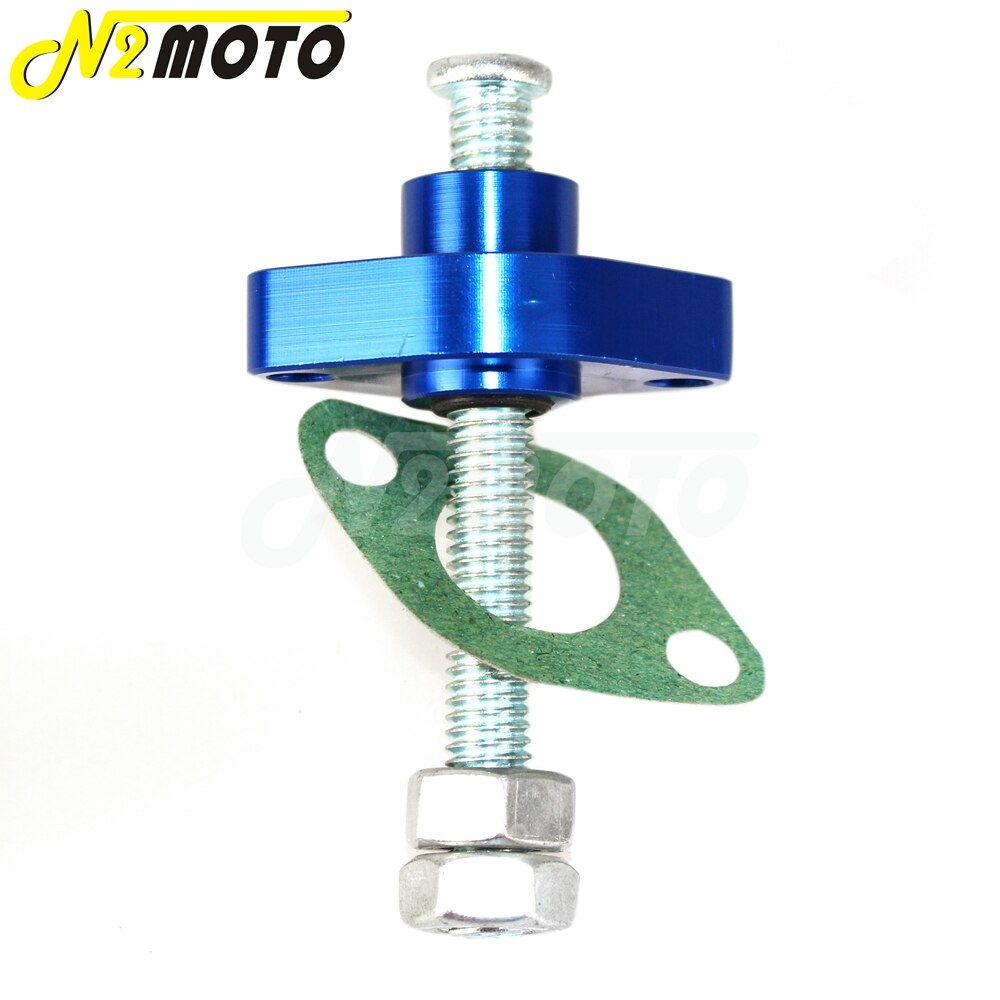 Yamaha yzf 1000 r 1 600 750 600 r 6 1000 punainen manuaalinen nokka jakoketjun kiristin kawasakille off road  kl250 78-84 klx 250 94-96: Sininen