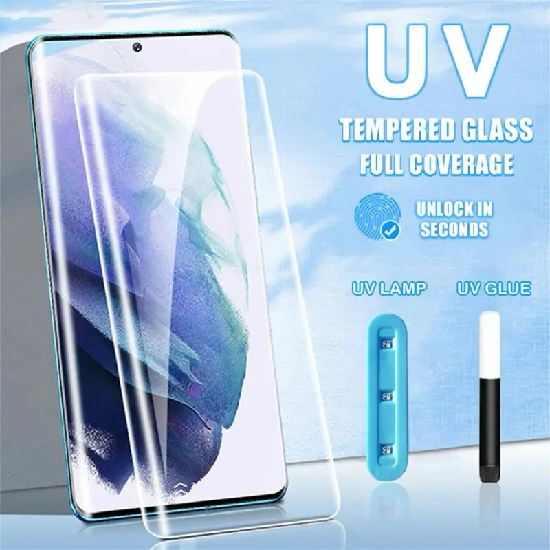 Liquid Full Glue Tempered Glass For Oneplus 13 12 UV Screen Protector oneplus Ace 23 11 9 10 pro 11R 12 13 Phone Protective Film