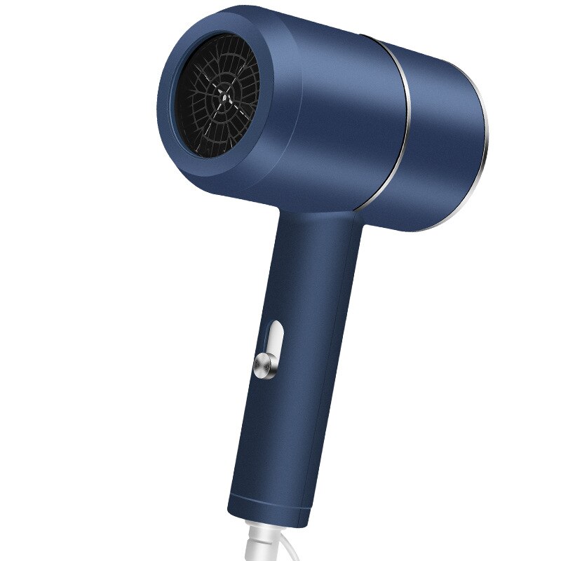 European and American hair dryer silent explosion models hair dryer negative ion hair dryer household appliances: BLUE
