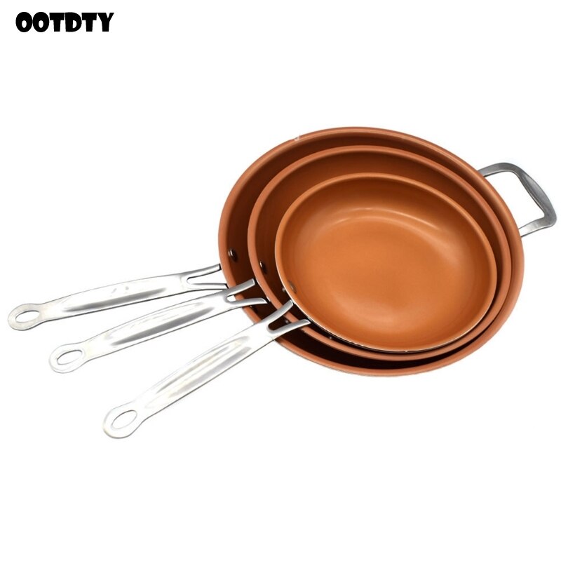 Non-Stick Frying Omelette Pan Induction Cooker Wok Pot Thickened Breakfast Egg Pancake Cooking Utensils Ham Pans Baking