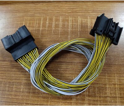 26Pin Car CD instrument panel plug connector male and female For Ford Focus Mondeo: M and F with wire