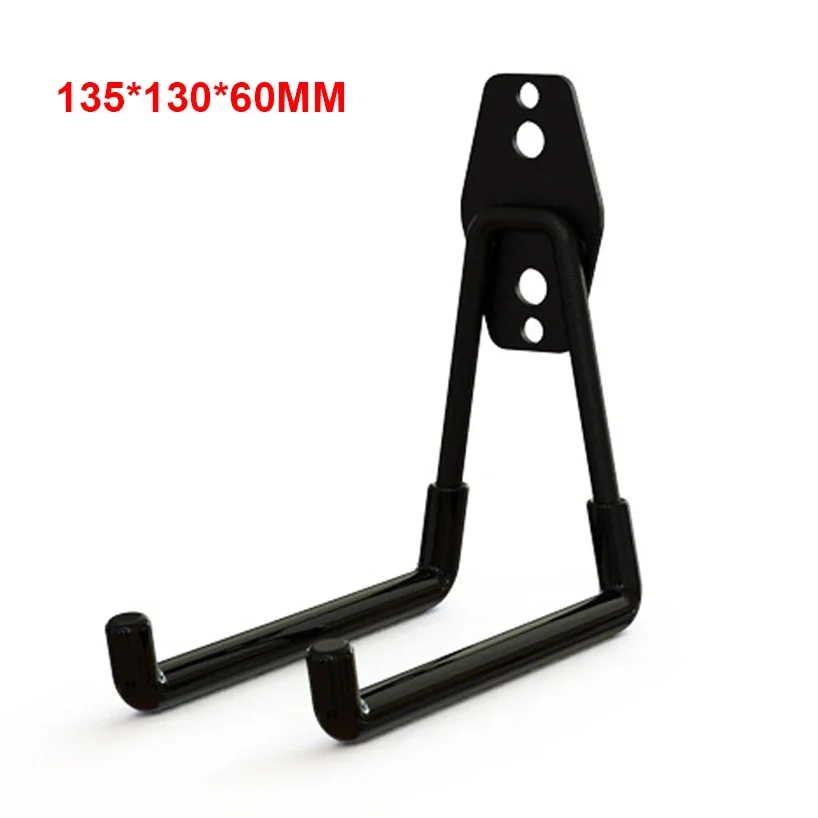 Wytrzymałe haki ścienne robić przechowywania w garażu Organizer kuchenny Hak naścienny Organizer rowerowy montowany na ścianie 1 szt: Ciemny khaki