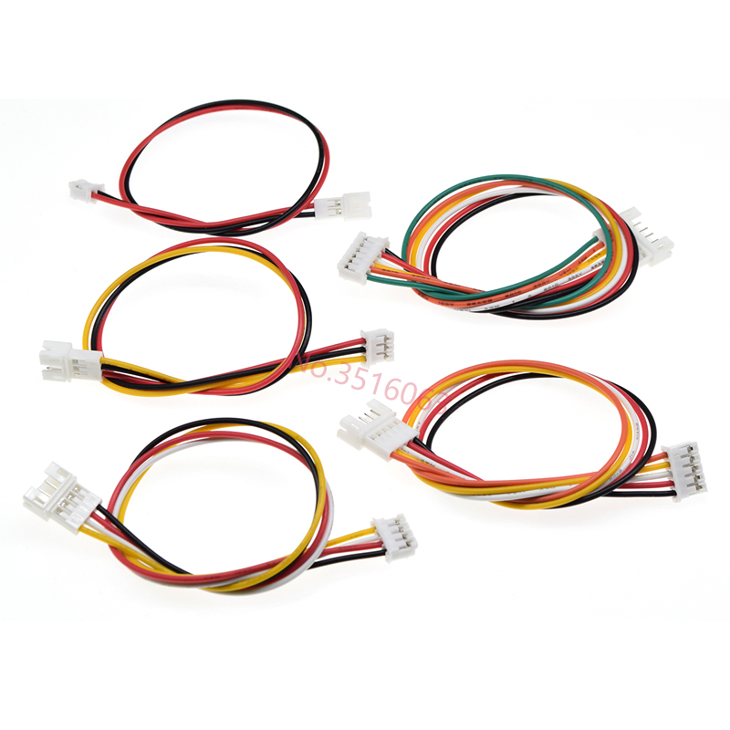 5/10 Stuks PH2.0 200MM 2/3/4/5/6 Pin Man-vrouw Connector met Draad 2.0MM 2p 3p 4p 5p 6p Kabel JST Verlenglijn