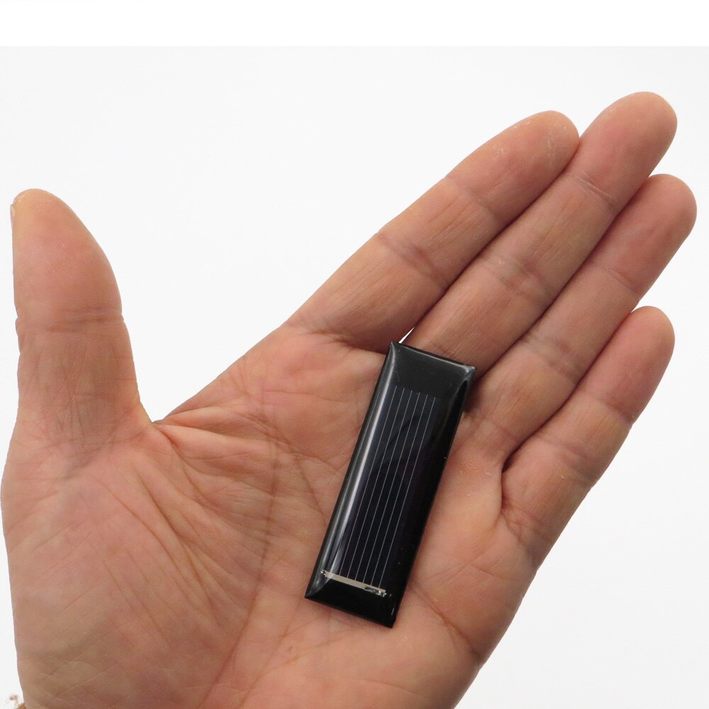 10pcs /lot Poly Panel Solar Standard Epoxy Polycrystalline Silicon 0.5V 100mA DIY Battery Power Charge Module Solar Cell toy