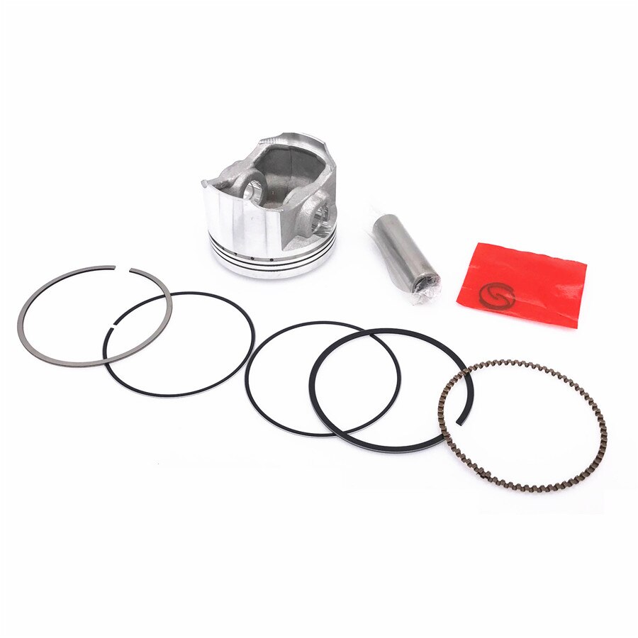 62mm Big Bore Motorcycle Piston Ring Gasket Kit for SUZUKI DR125 GN125 GS125 EN125 Flat Top Piston 125cc 150cc Upgrade