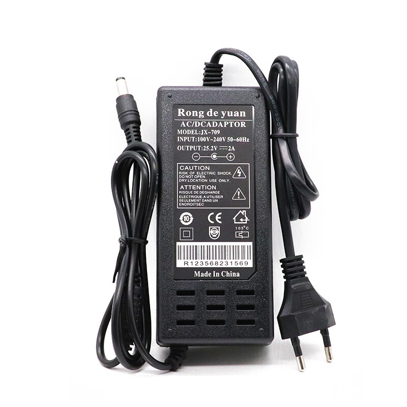 Okoman6s5p 24V 12Ah lithium battery pack electric bicycle pedal scooter wheelchair harvester BMS 25.2V 12000mAh+EU US + charger