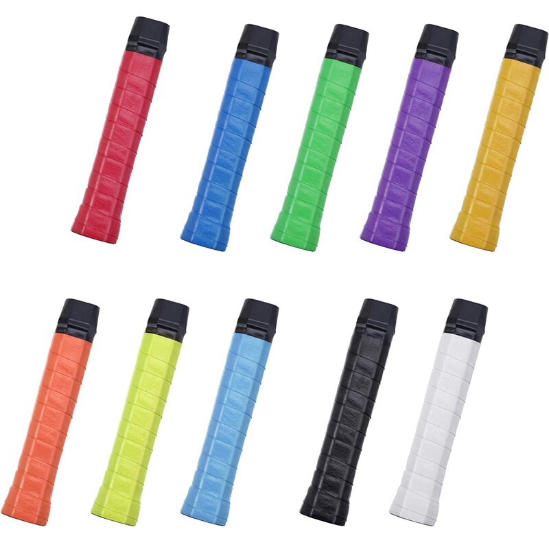 Antislip en waterabsorberende handgreep voor tennis- en badmintonracket 10 stuks