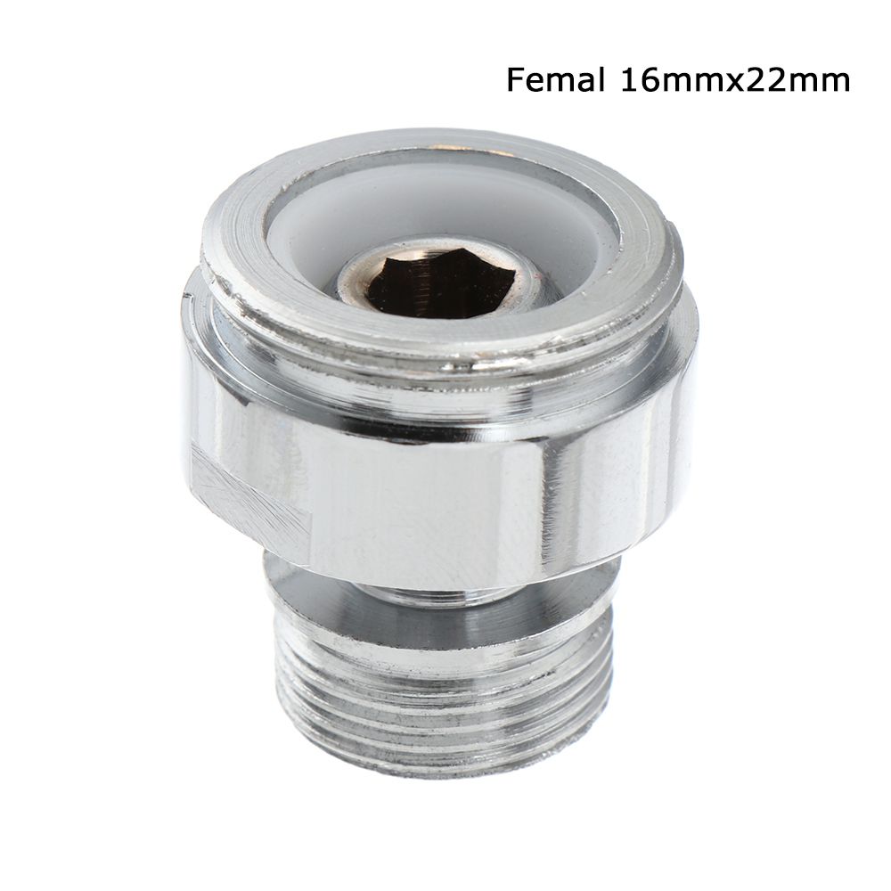 Faucet Fittings Stainless Steel Tap Aerator Connector 360 Degree Adjustable Faucet Adapter Swivel Aerator Adapter: Yellow
