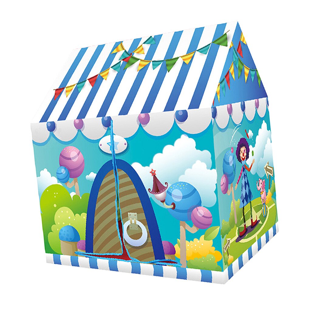 Pieghevole Circo troupe A Tema Tenda Casetta per Bambini Al Coperto Giochi tutto'aperto, 36.6 ''L x 28''W x 40''