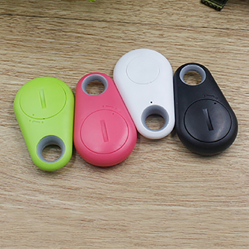 Anti Loss Tracking Keychain Mini GPS Bluetooth Label Locator Anti-lost Child Pet Motorcycle Tracker Key Rings Universal
