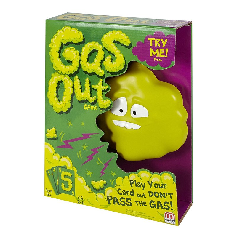 gas out Guster Toy Gag Joke Funny Gas Out Game Entertainment Intellectual Gas Out Guster Card Games for Children