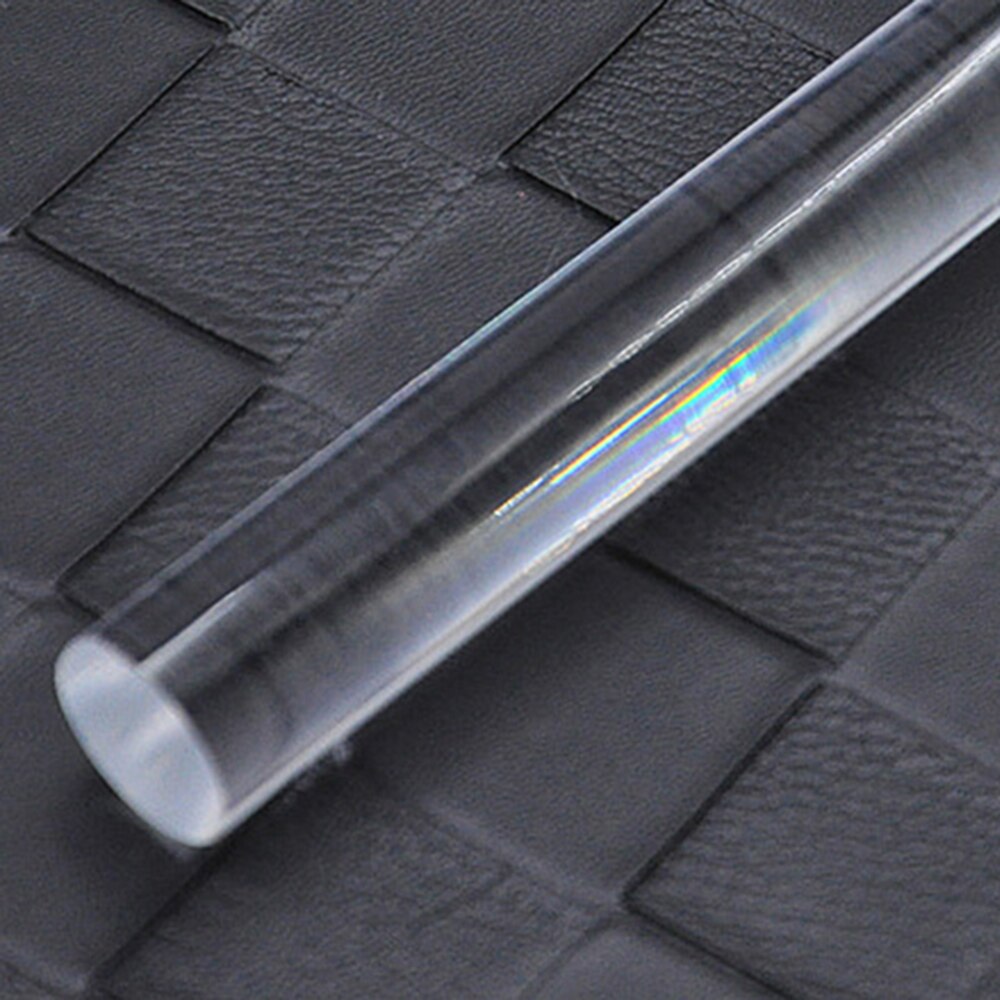 Neue Transparent Acryl Feste Rolle Ton Roll Fondant Backen Gebäck Roller Backen Zubehör