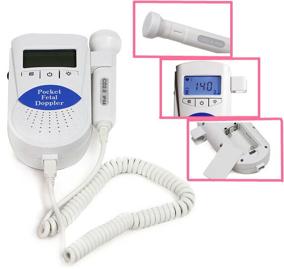 Zak Echografie Prenatale Foetale Doppler Met Display Baby Care Voor Huishoudelijke Model S-B