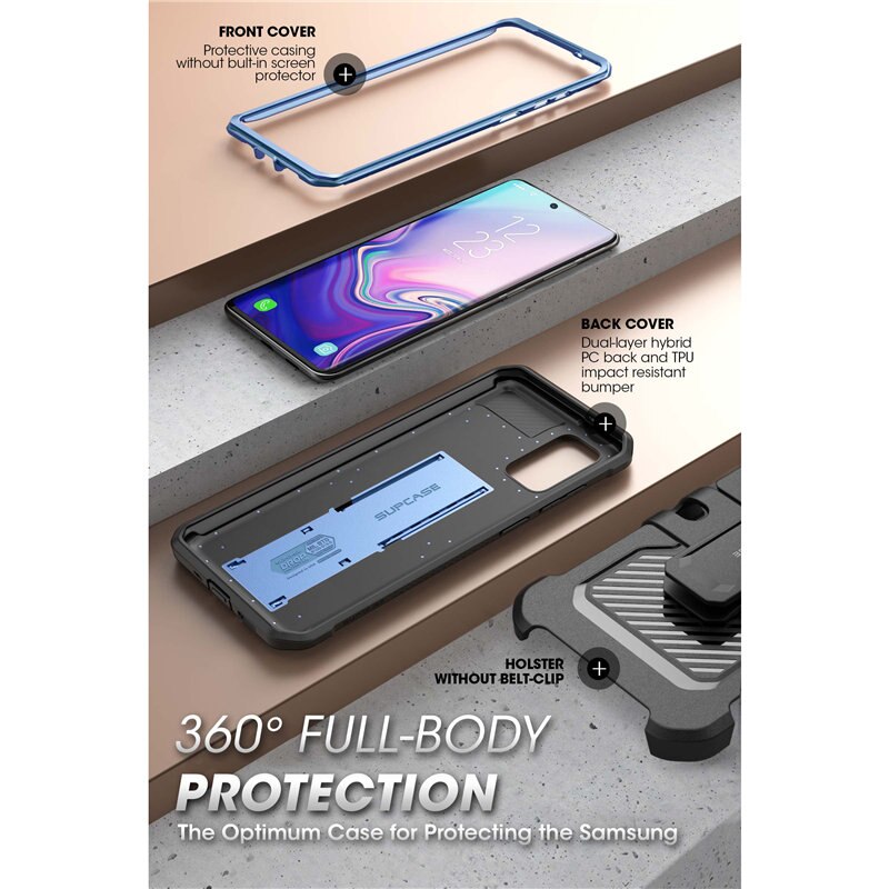 Voor Samsung Galaxy S20 Plus Case / S20 Plus 5G Case Supcase Ub Pro Full-Body Holster Cover zonder Ingebouwde Screen Protector