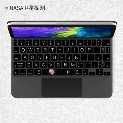 Magic Keyboard Protection Skin for Apple Keyboard Sticker for iPad Pro 11 12.9 Wear-Dirt-Scratch-Resistant: Style C