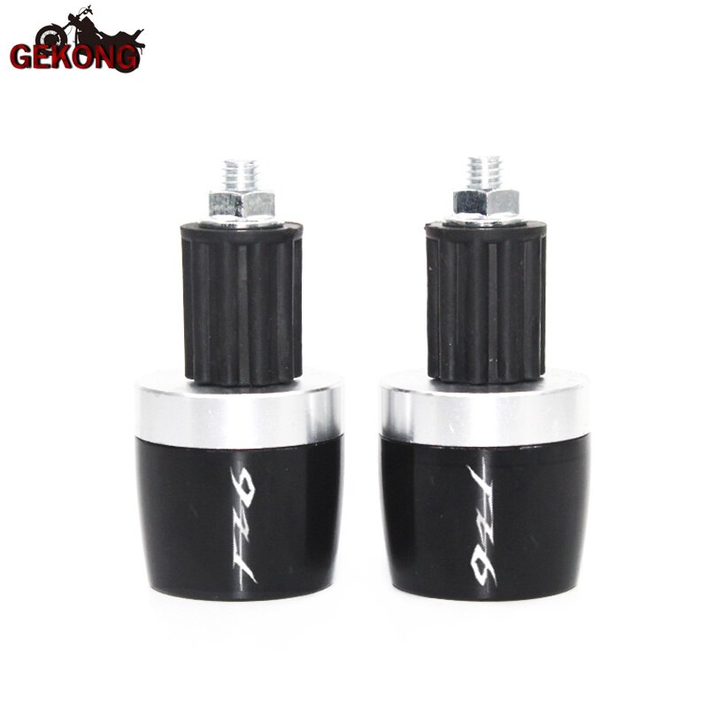 7/8'' 22mm Motorcycle Handlebar Grips Handle Bar Cap End Plug Fit For FZ6 FAZER FAZER600 FZ6S FZ6N FZ6S2 FZ6R S2 SJ6S FZ600: Dark Grey