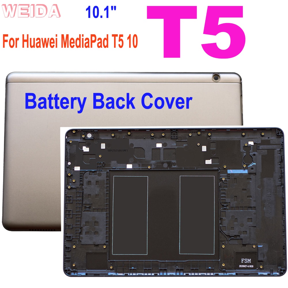 Back Battery Cover for Huawei MediaPad T5 10 - Metal Housing Shell Replacement
