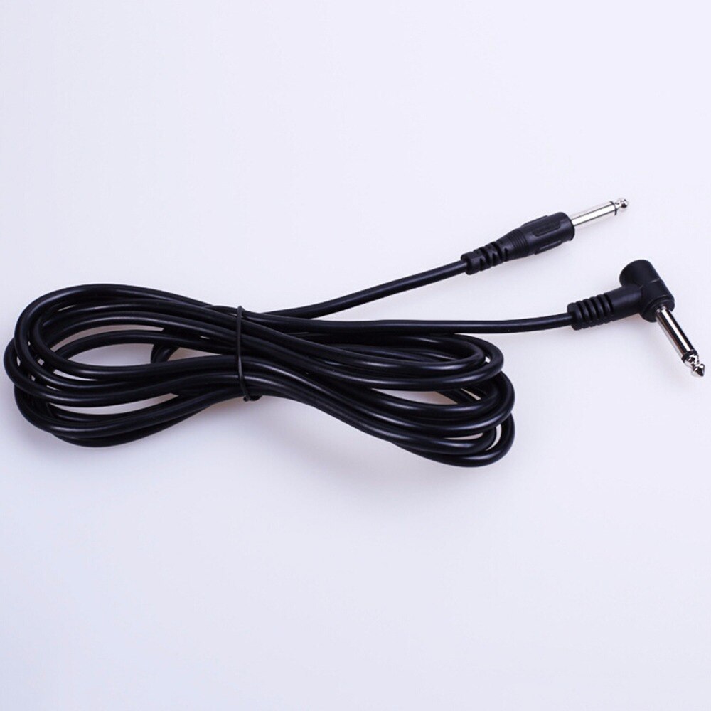10FT Guitar-Amp Cable Electric Guitar Amplifier 3m Cord Wire Black Instrument Patch Cord Amplifier IRIN Lead Cable 6.35mm 1/4"