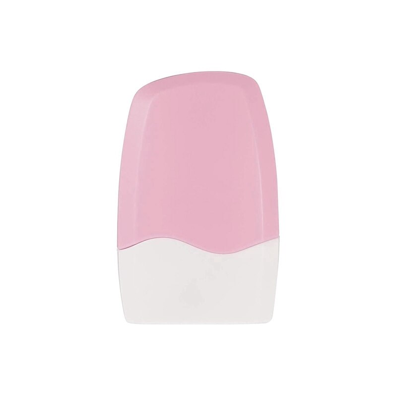 1PC Roller Stamp Messy Code Security Stamp Roller Portable Self-Inking Identity Theft Protection Roller Stamp: Pink