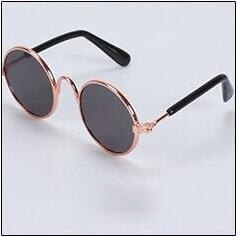 Gafas de sol con de ojo de gato para perros pequeños, lentes de sol para mascotas, accesorios para fotos, 2 uds./Set: S4