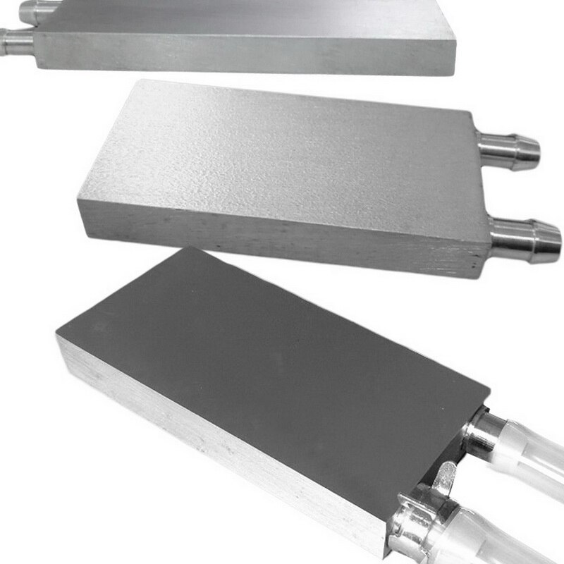 40*40mm primære aluminium vandkølingsblok til flydende vandkøler køleplade system 40*80mm til pc laptop cpu